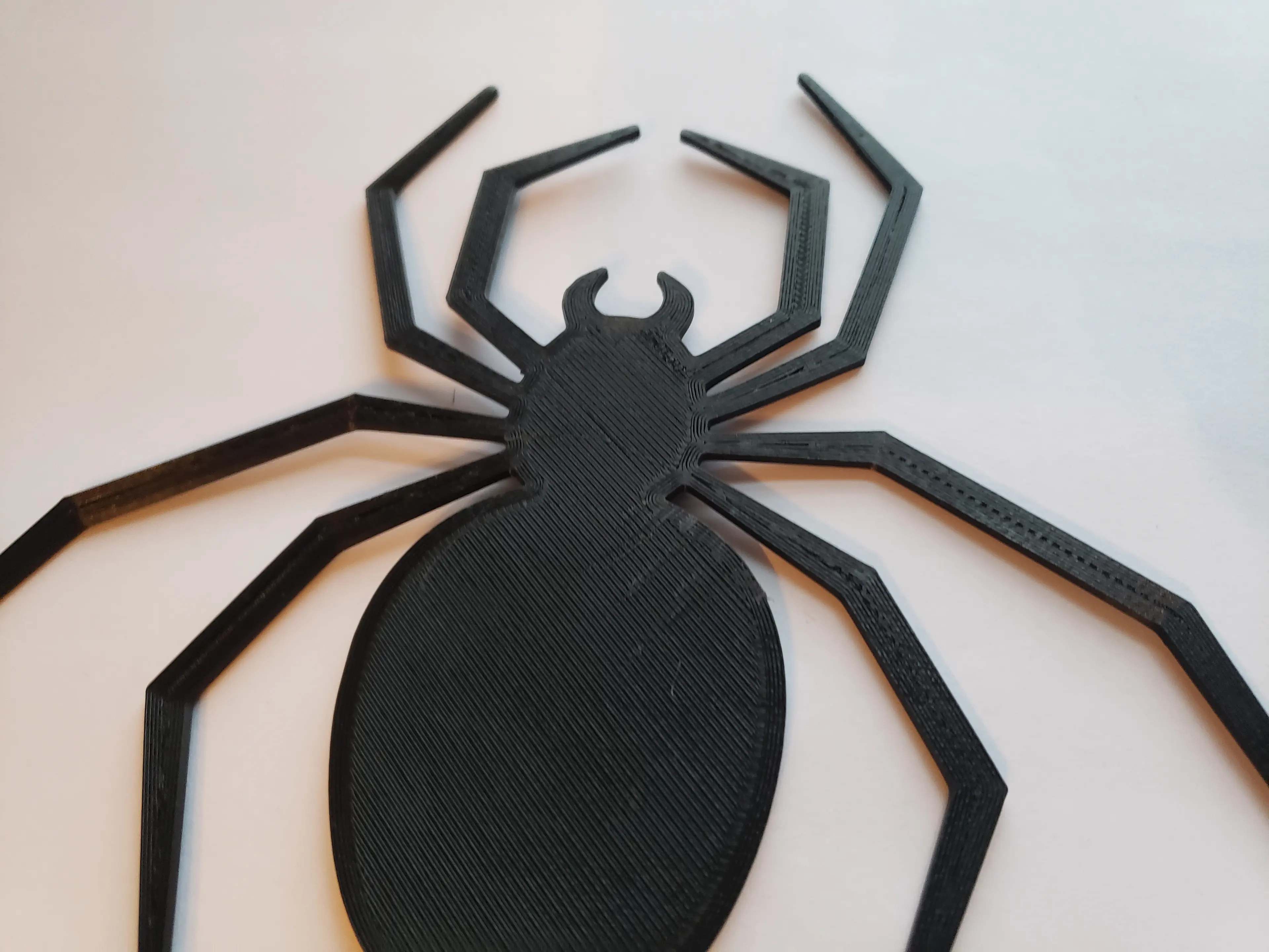 2D Spider Halloween Decoration - 3D model by Chrismaster on Thangs