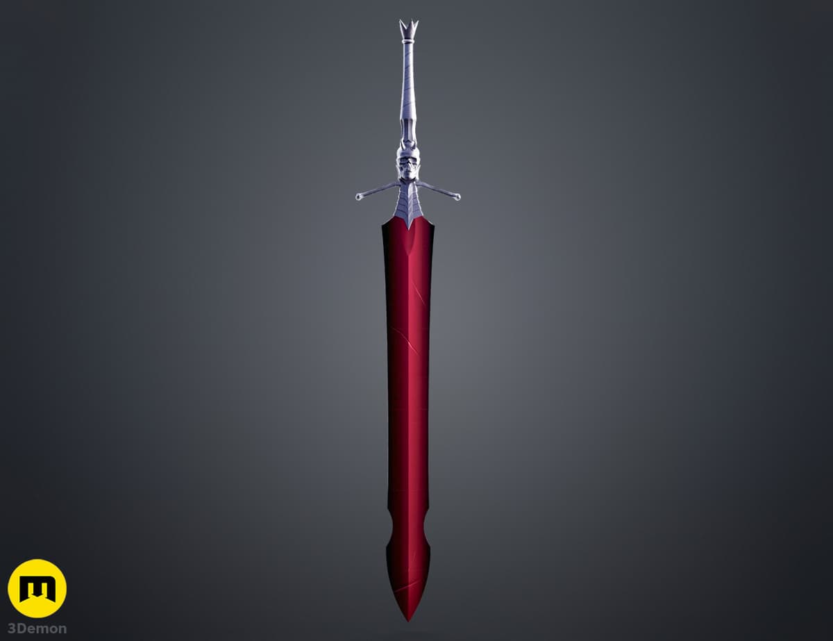 Sword Deviled Rebellion sword - Devil May Cry - 3D model by 3D-mon on Thangs