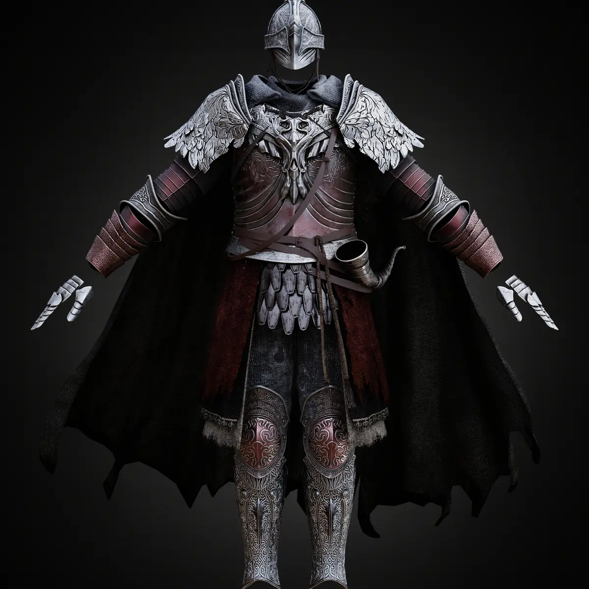 VARGRAM THE RAGING WOLF FULL ARMOR SET WITH HELMET life size cosplay ...