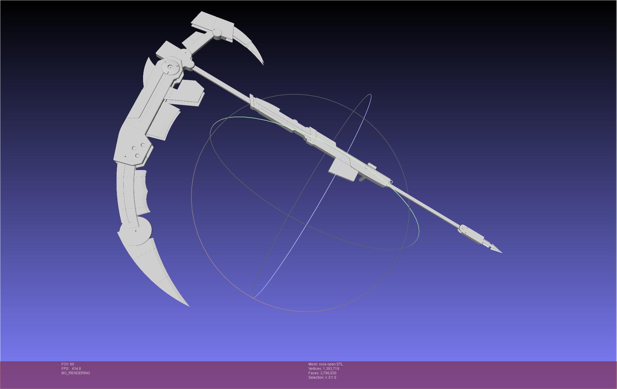 Ruby Rose Rwby Pattern RWBY Ruby Rose Crescent Rose Movable Template - 3D model by ...