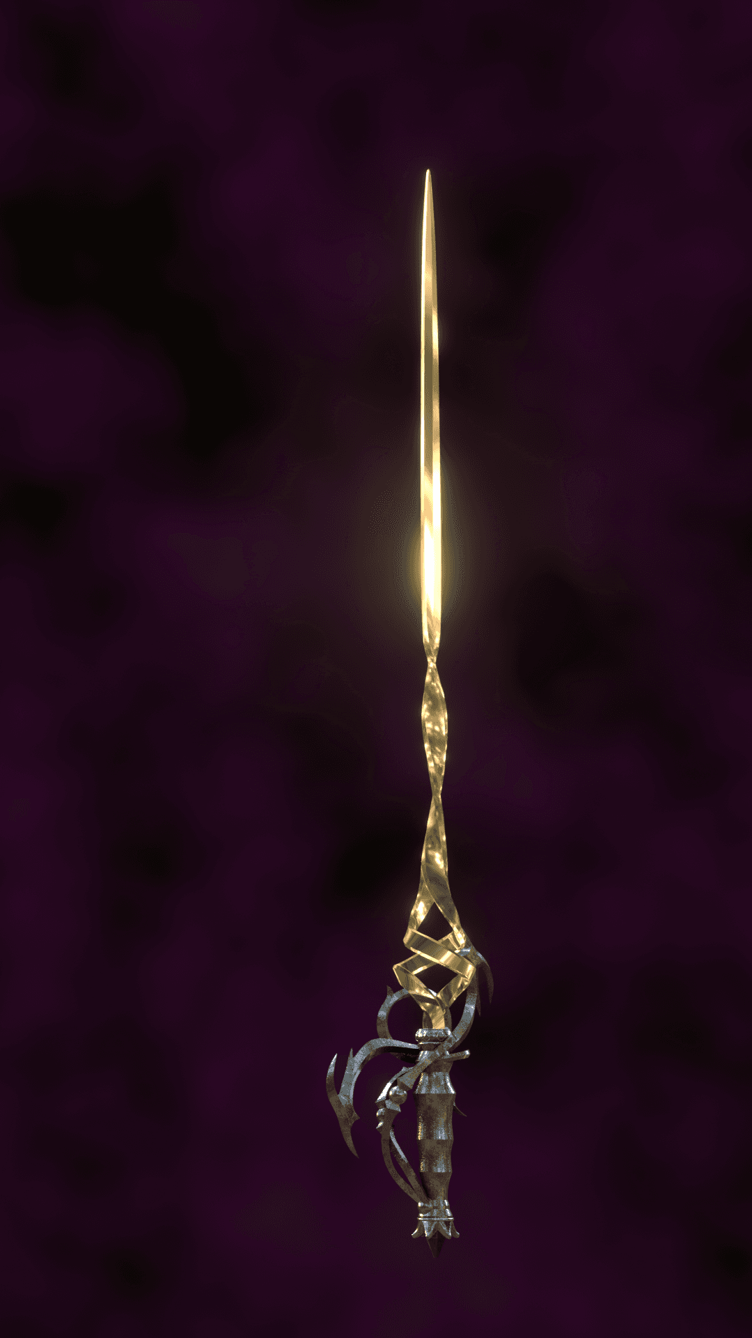 Infernal Razor Stl FANTASY INFERNAL RAPIER BALDURS GATE 3 - 3D model by Krotek_inc on Thangs
