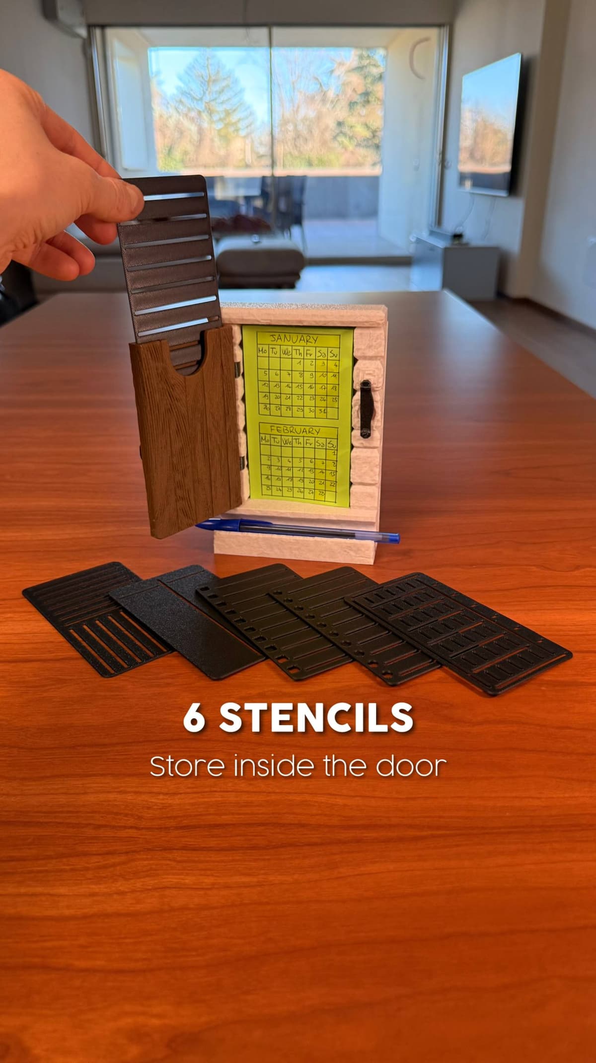 Sticky Note Inventions SECRET NOTE | STICKY NOTES HOLDER & STENCILS - 3D model by af ...