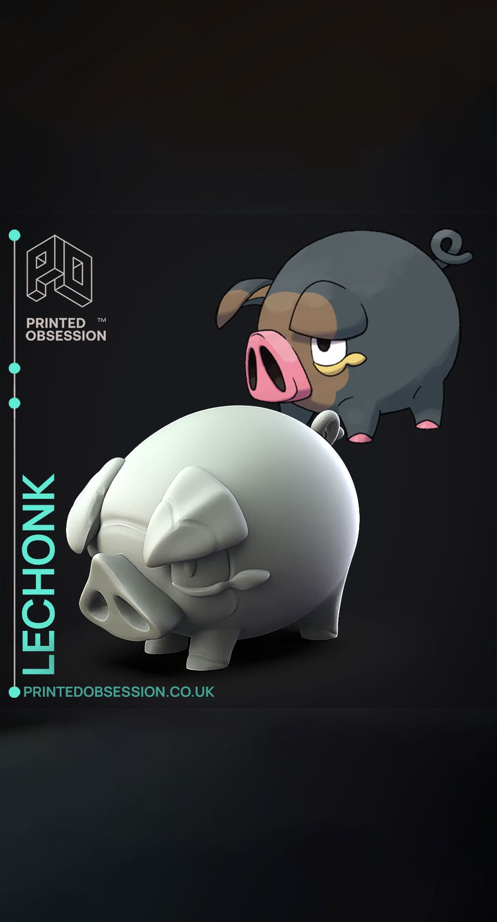 Lenchok Select membership plan including Lechonk - Pokemon - Fan Art