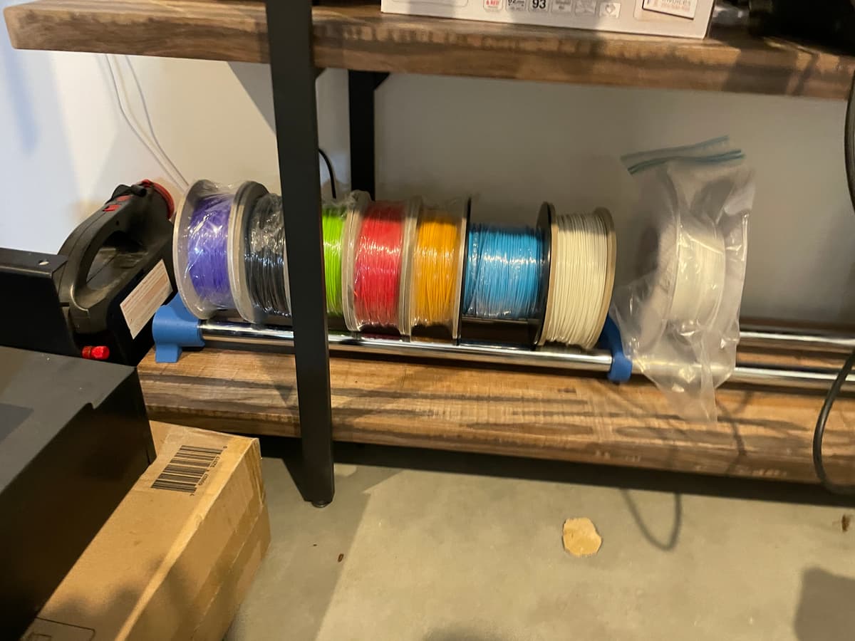 Filament Guide Rail Filament storage rail - 3D model by c4444 on Thangs