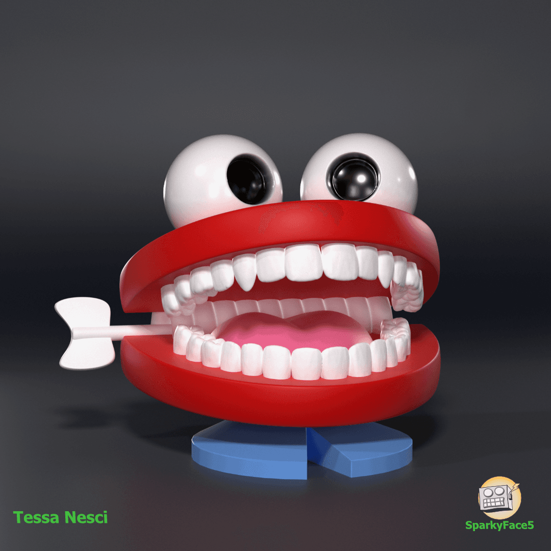 Chatterbox Rapture Model Chatterbox Teeth - 3D model by SparkyFace5 on Thangs