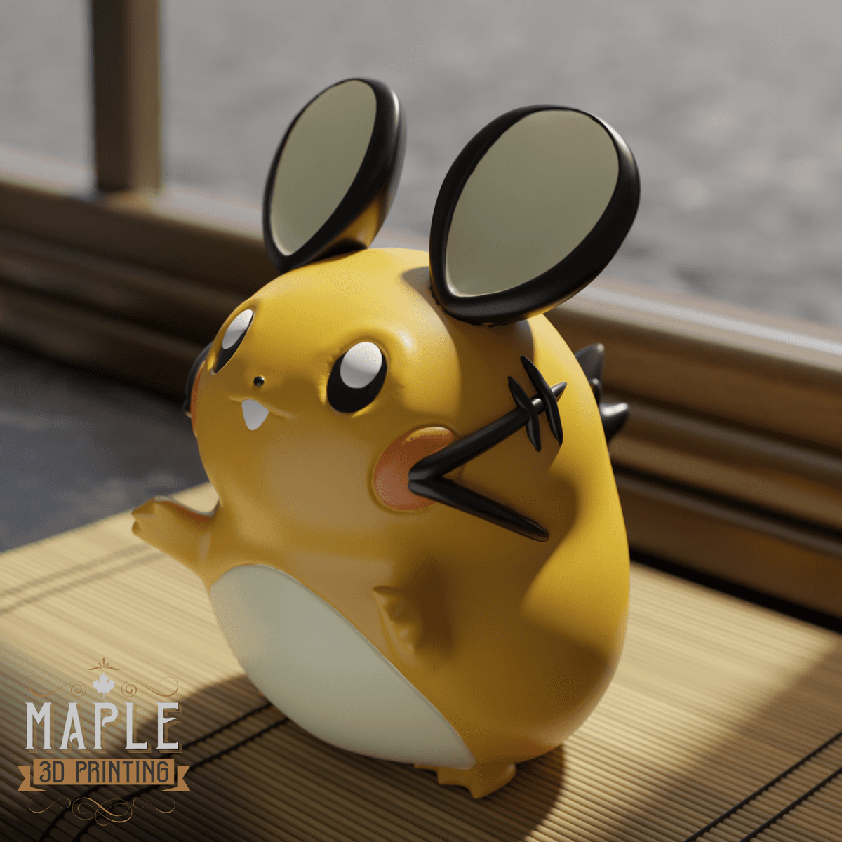 Dedenne Basic 702. Dedenne - Basic & Ornamental - 3D model by Maple 3D Printing on Thangs