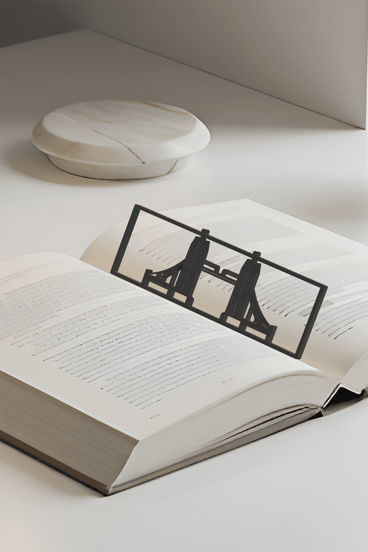 Bridge Bookmark Bridge Bookmark, Creativity Bookmark, Gift Idea - 3D model by OALPO on ...