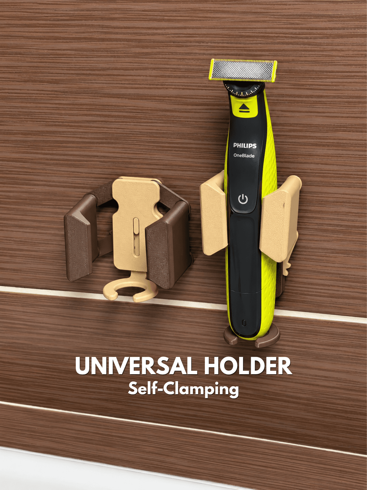 Blade Pay Android Universal Bathroom Holder | Philips Sonicare & OneBlade | Self-Clamping ...