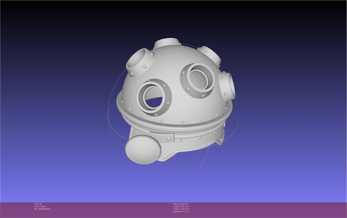 Gutterman Body Buy Ultrakill Gutterman Helmet for $7.00 - 3D model on Thangs