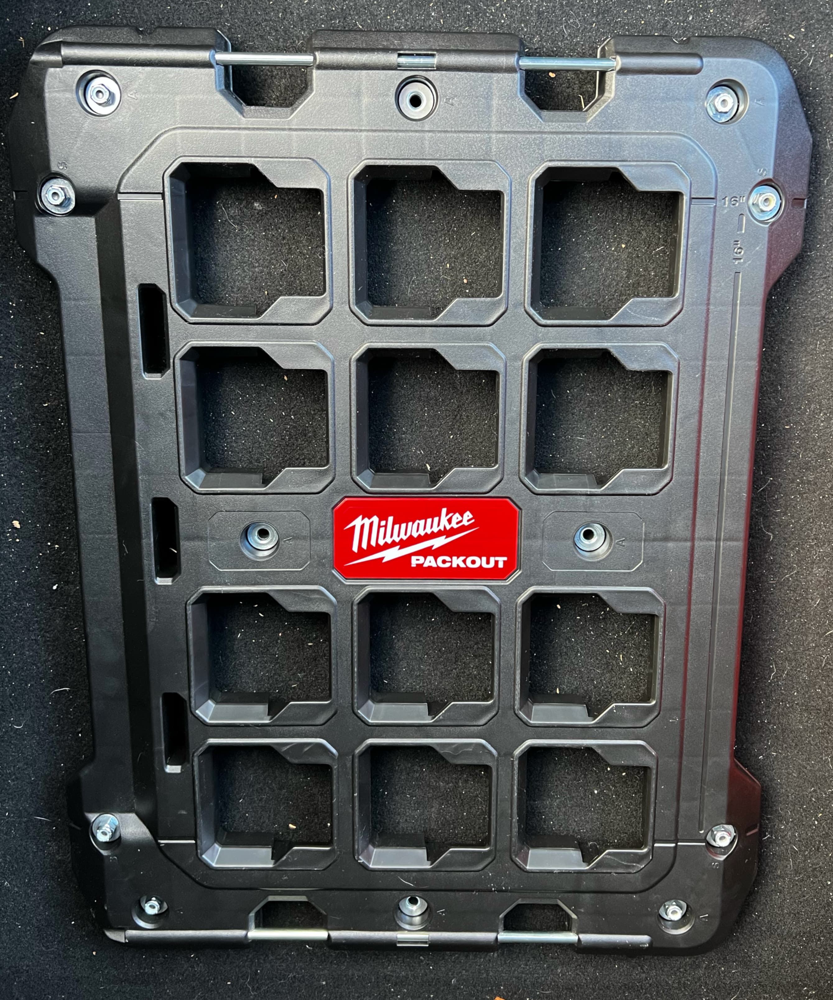 Milwaukee Packout Plate Car Mount - 3D model by 3dprintingmi on Thangs