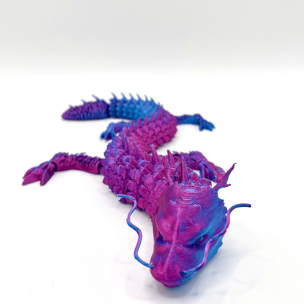 Articulated Scaly Dragon Flex Flexi Print In Place - 3D model by J3DLAB ...