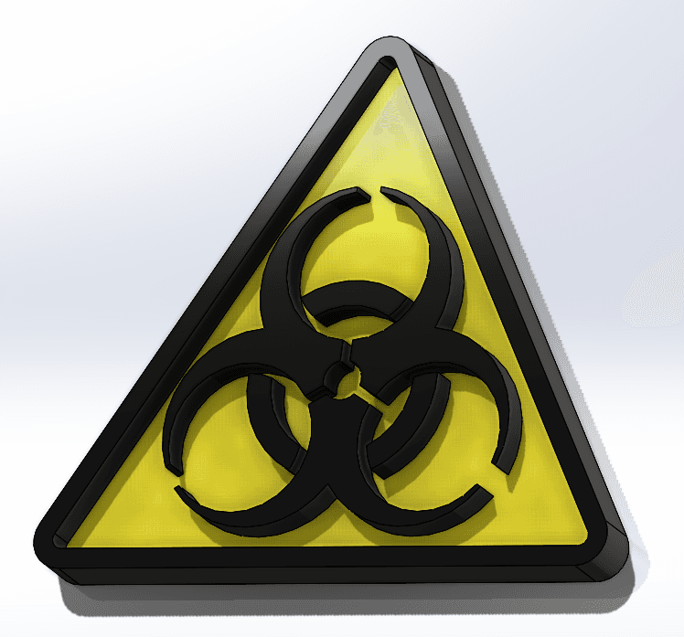 Android Biohazard Caution BioHazard.STL - 3D model by Printed_By_Nis on Thangs