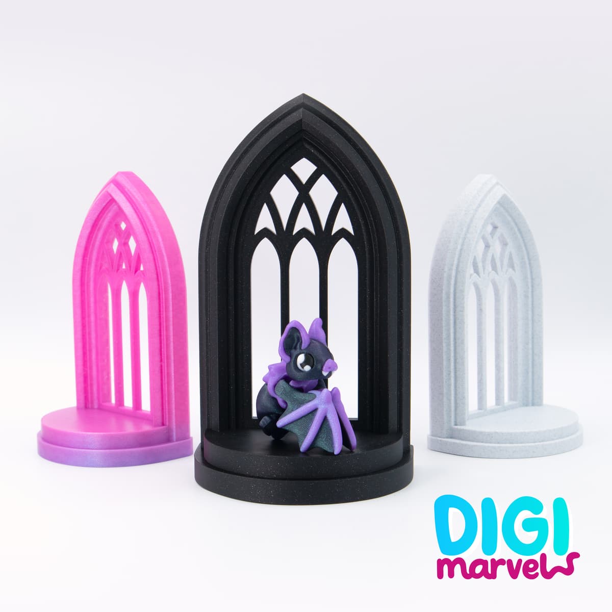 Three Dimensional Window Display Cathedral Window Display - 3D model by DigiMarvels on Thangs