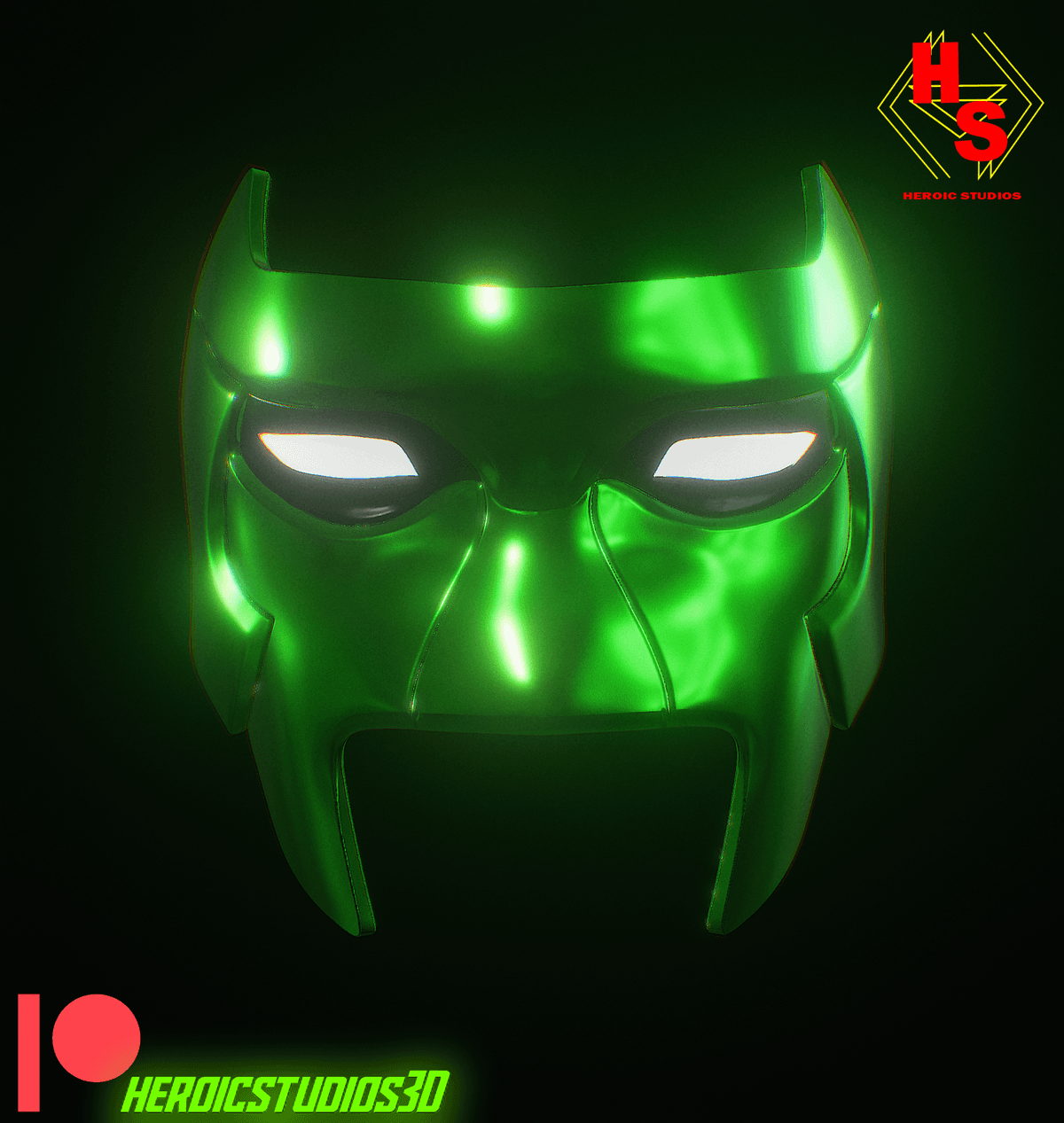 Kyle Mask Kyle Rayner Mask - 3D model by Heroic Studios 3D on Thangs