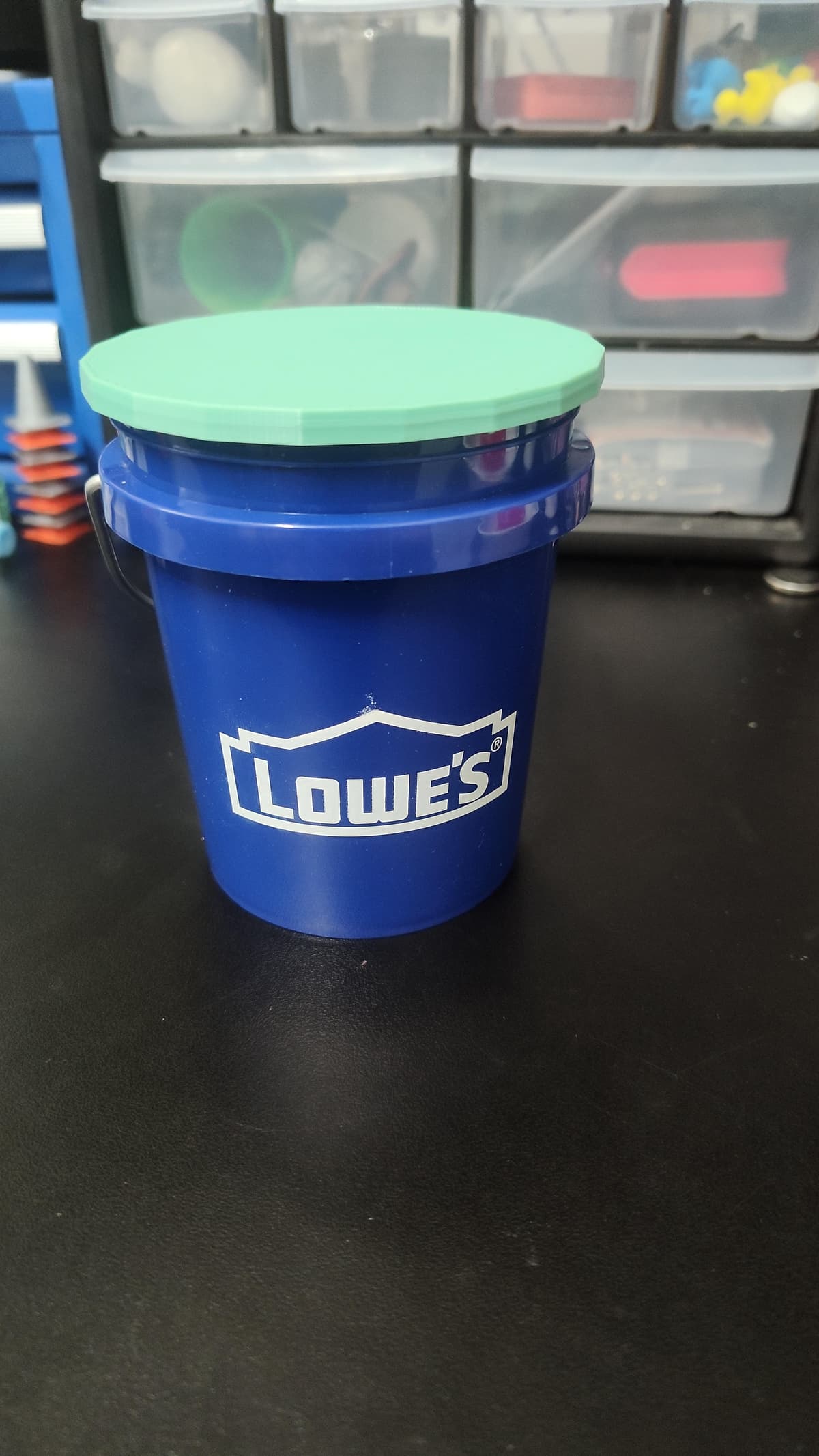 Bukect Mini lid for mini Lowes bucket - 3D model by gabrielfife on Thangs