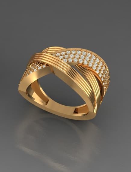Diamond Rings Model DIAMOND RING - 3D model by cadbdey on Thangs