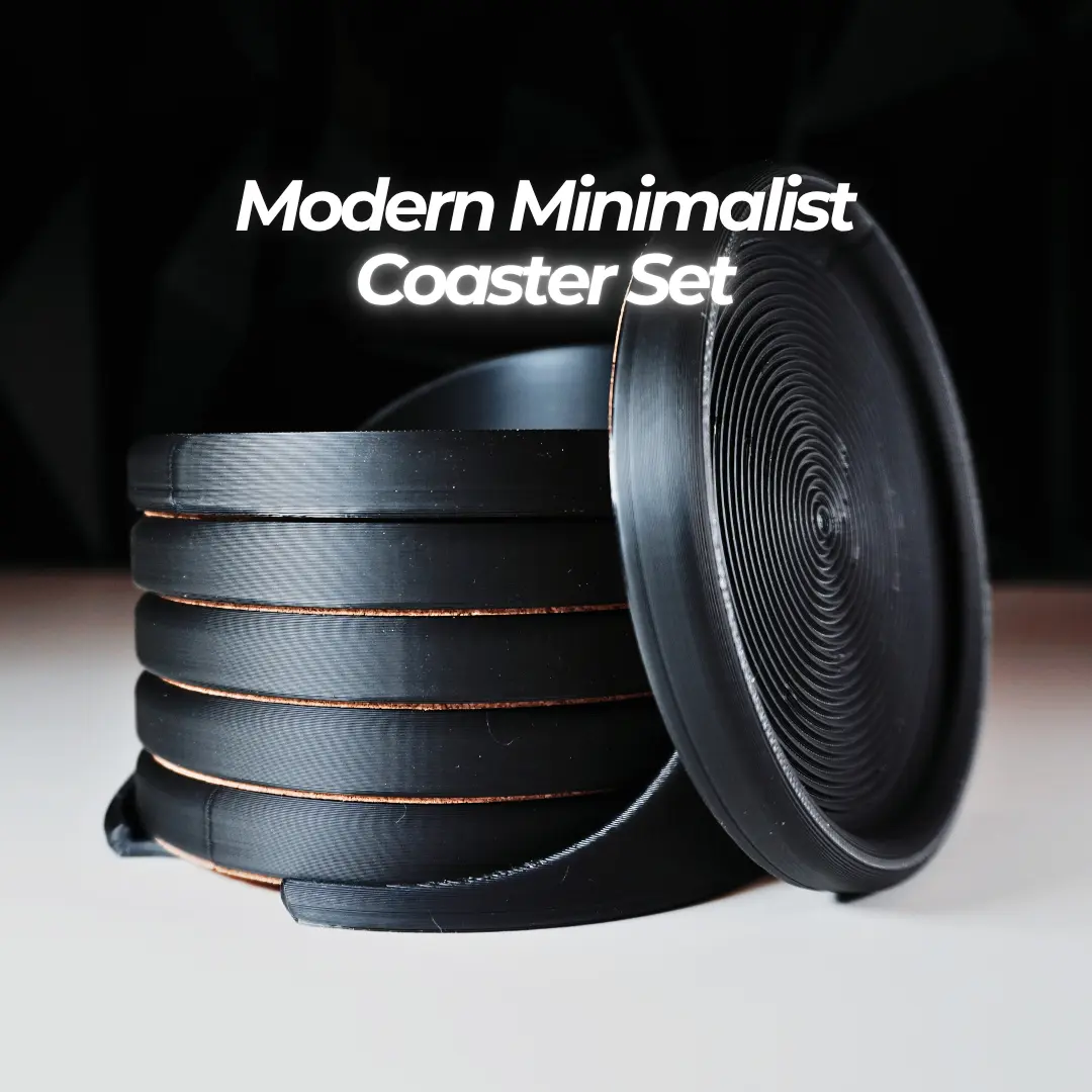 Coaster. Shop Modern Minimalist Coasters - 3D model by filamentedshop on Thangs