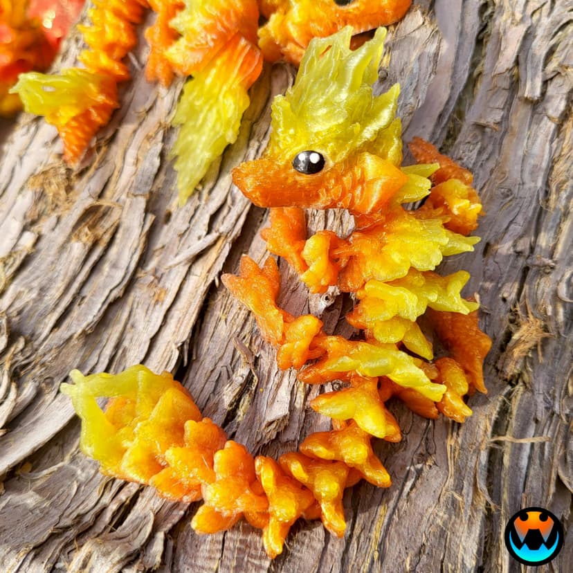 Autom Dragon Baby Autumn Dragon - 3D model by Cinderwing3D on Thangs