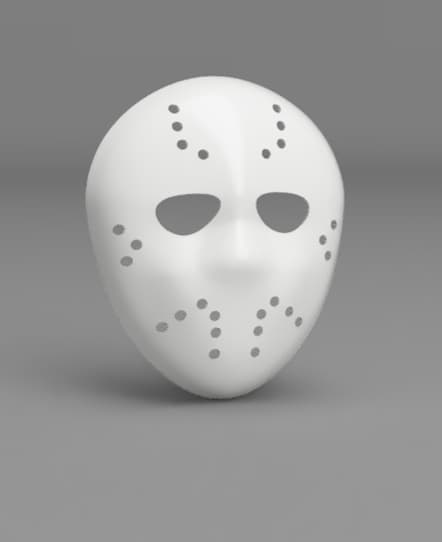 Vrchat Jason Mask Jason Mask - HalloweenWearable - 3D model by Shack3D_print on Thangs