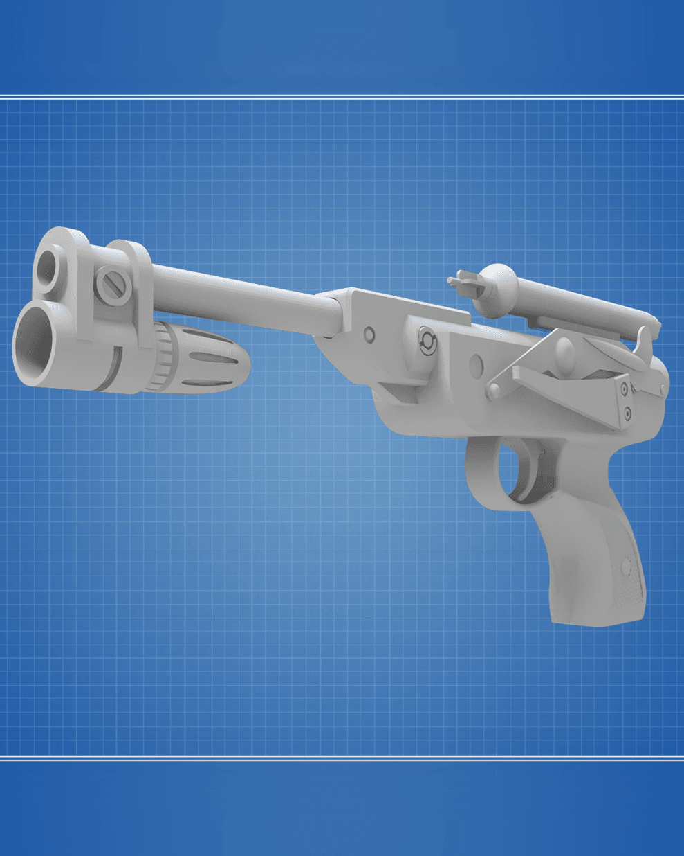 Dl18 DL-18 Blaster Pistol - Star Wars - 3D model by 3Demon Force on Thangs