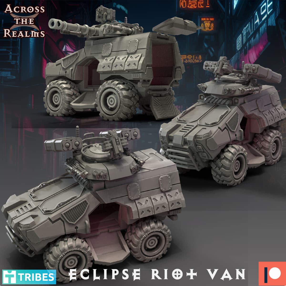 Police Riot Van Model Kit Riot Eclipse Van - 3D model by AcrossTheRealms on Thangs