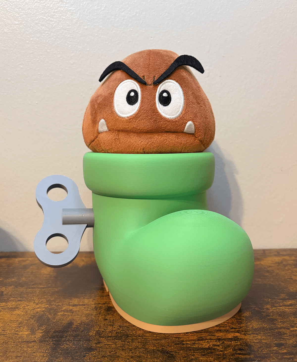 Mario In Boot Wind Up Boot (Goomba Shoe from Super Mario) - 3D model by Leigo Log ...