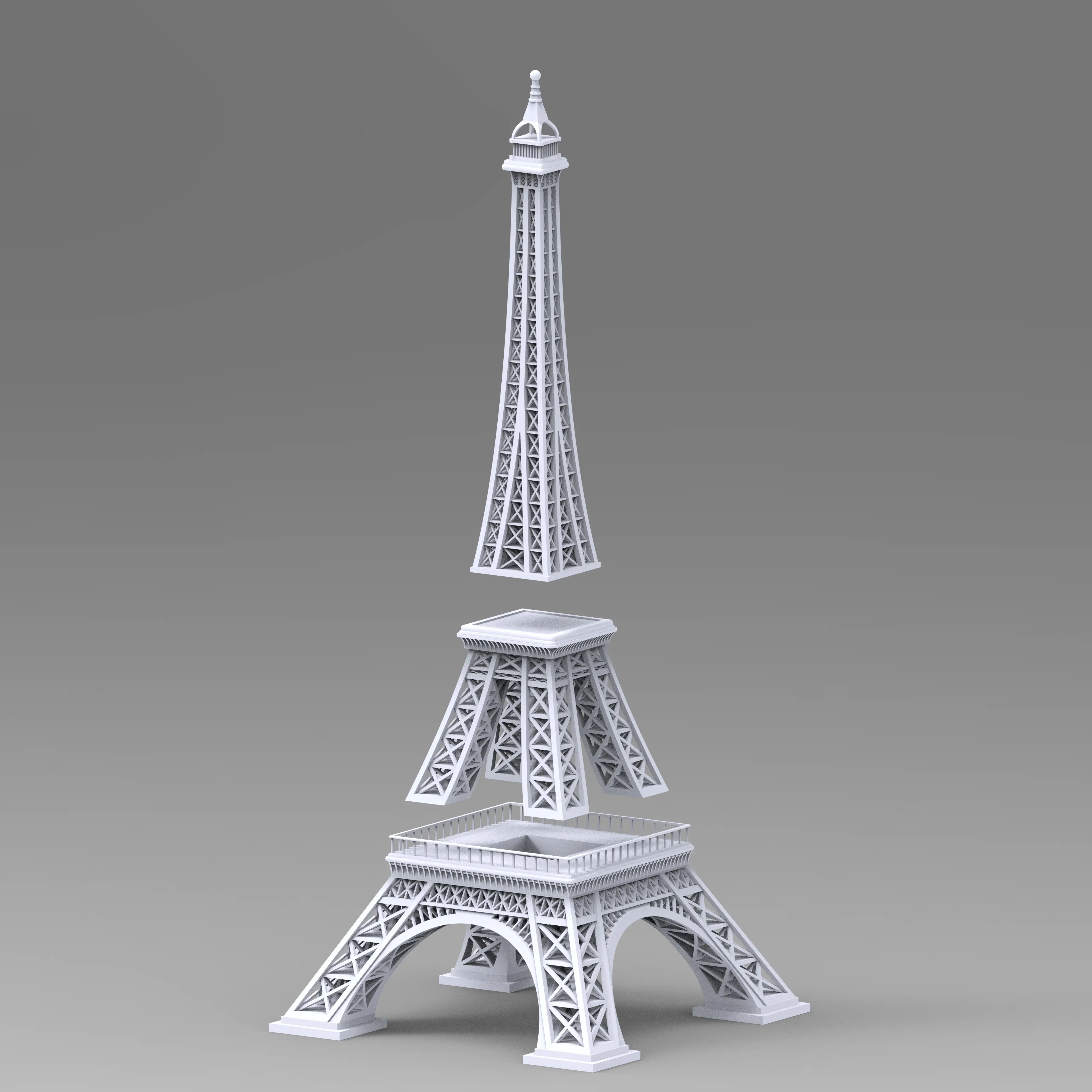 Eiffel Tower 3D Printable Model 3D Model By 3DDesigner On Thangs