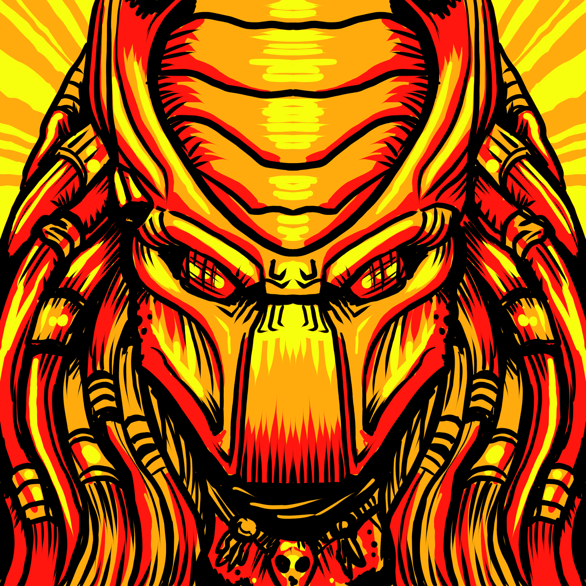 Predator Hughforge wall art - 3D model by Plastiforge on Thangs