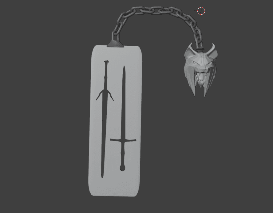 Lynx Rising Bookmark The Witcher Lynx School Bookmark - 3D model by Istari Minds on Thangs