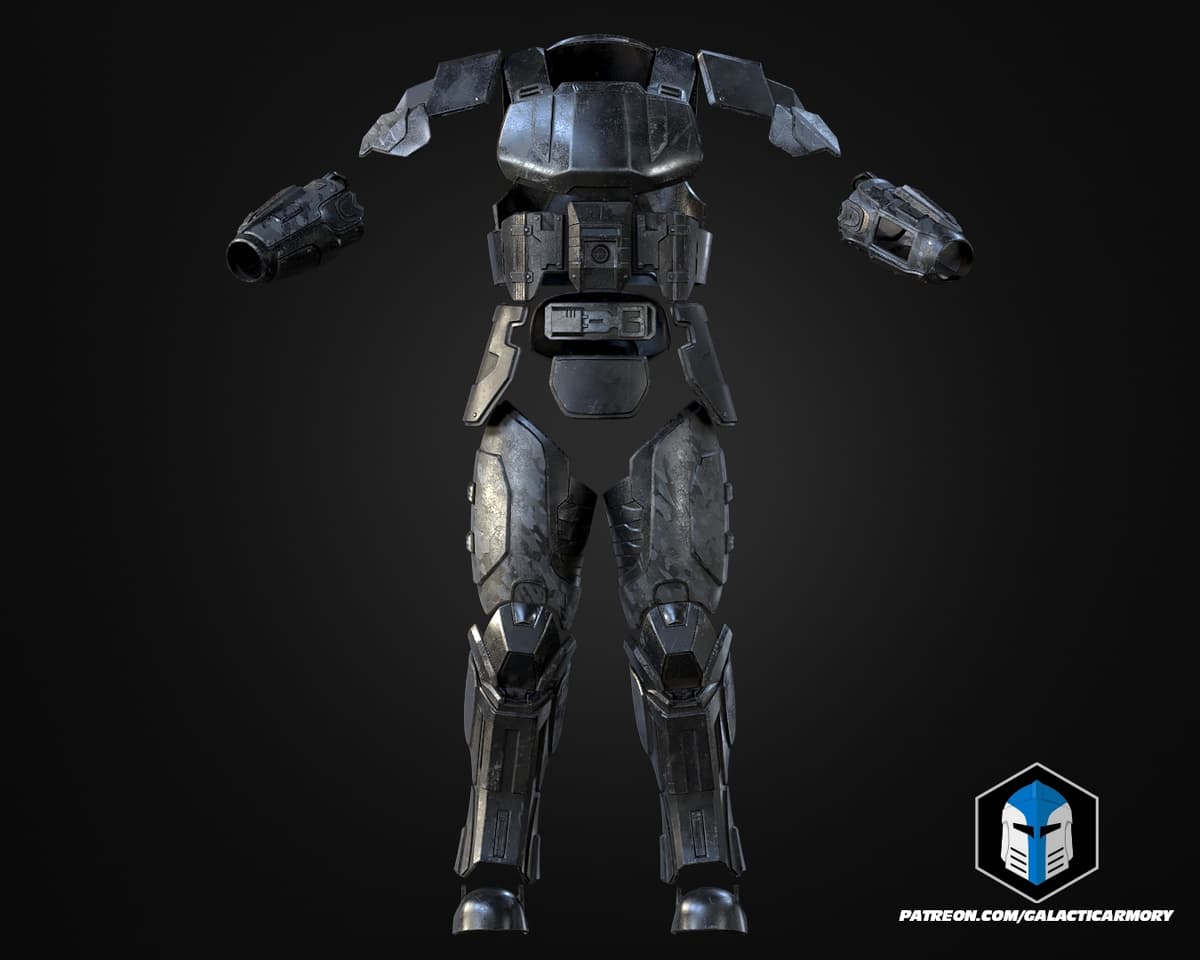 Armor Ops Graphics HD2 - A-35 Recon Armor - 3D Print Files - 3D model by Galactic Armory ...