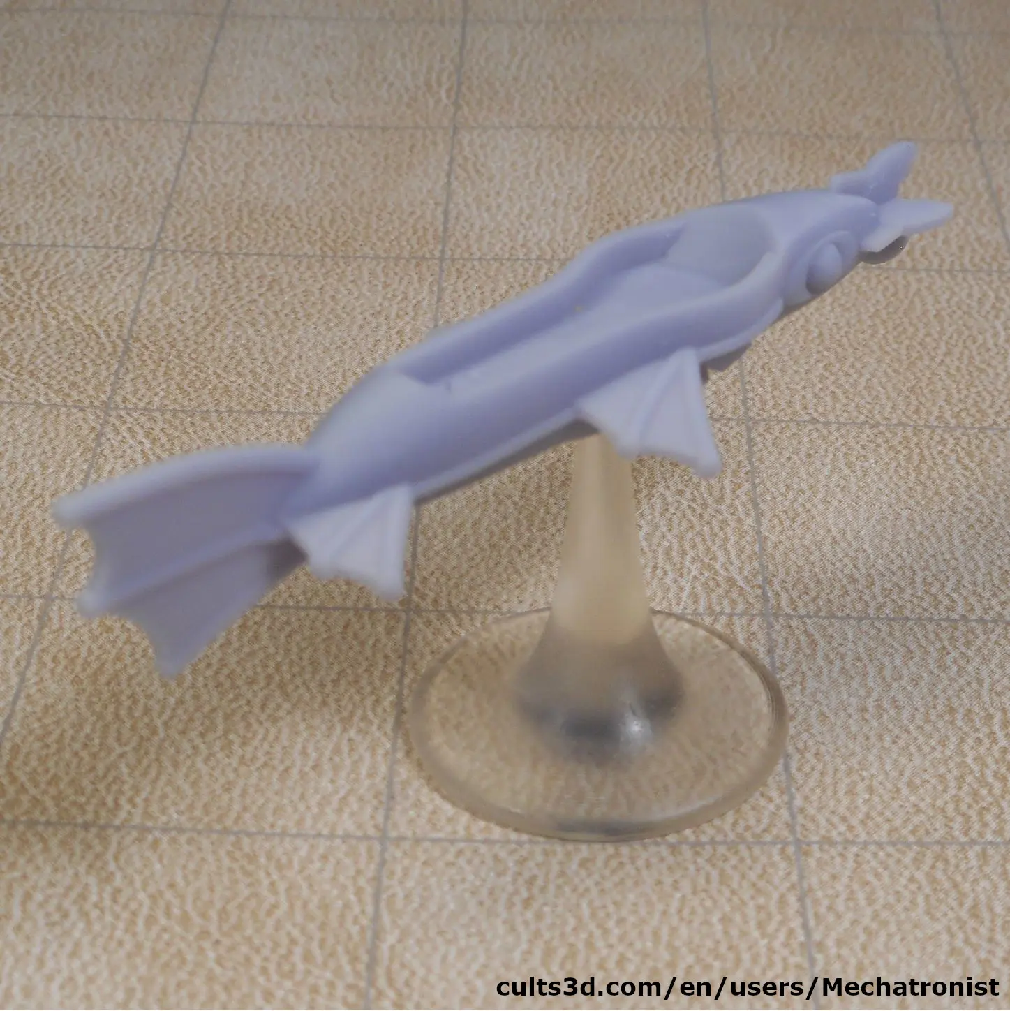 Lamp Rey Dnd Lamprey Ship Spelljammer Miniature from DnD - 3D model by Mechatronist ...