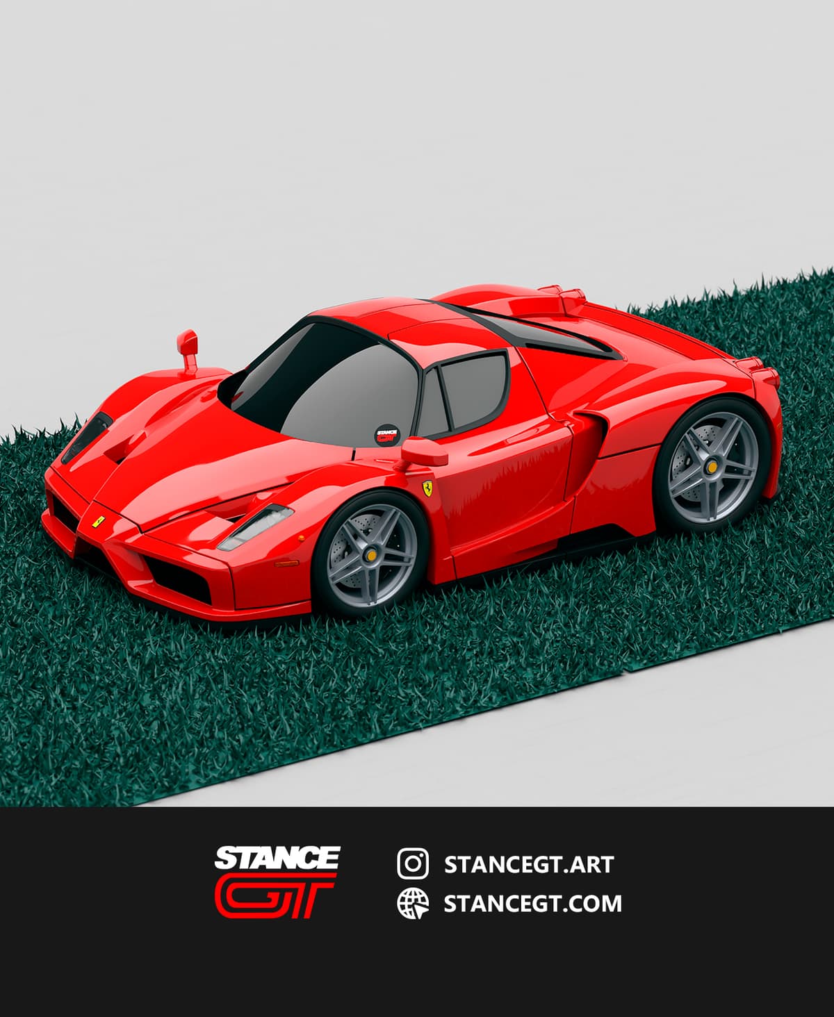 Enzo Model Ferrari ENZO | ORIGINALS | Model kit car - 3D model by StanceGT on ...