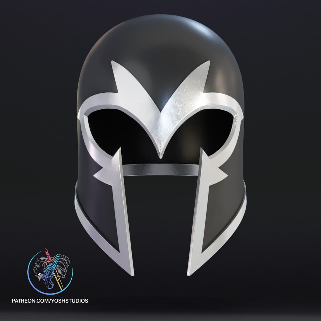 Magnetos File Magneto First Class Helmet 3D Printer File STL - 3D model by Yosh ...