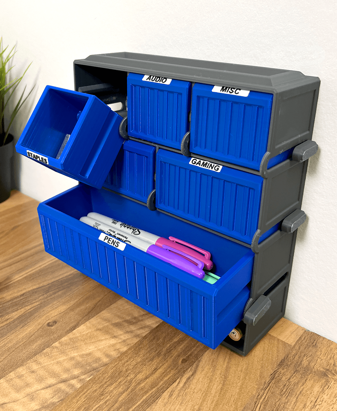Moduler Storage Containers Cargo Containers - 1x1 (Mini Modular Storage) - 3D model by Play ...
