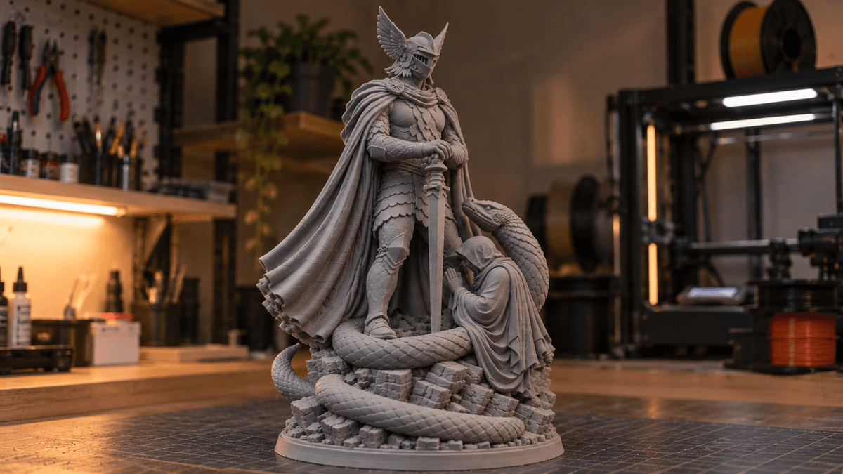 Printmaking Studio Tool Rack Shrine Of Talos Elder Scrolls Skyrim V 3D Print - 3D model by ...