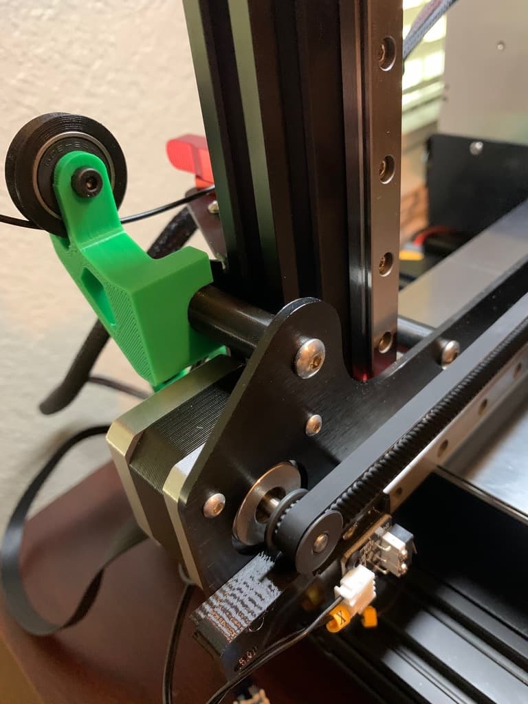 Filament Guide Rail Ender 3 Filament Guide for 3DFused Linear Rails - 3D model by Acedias ...
