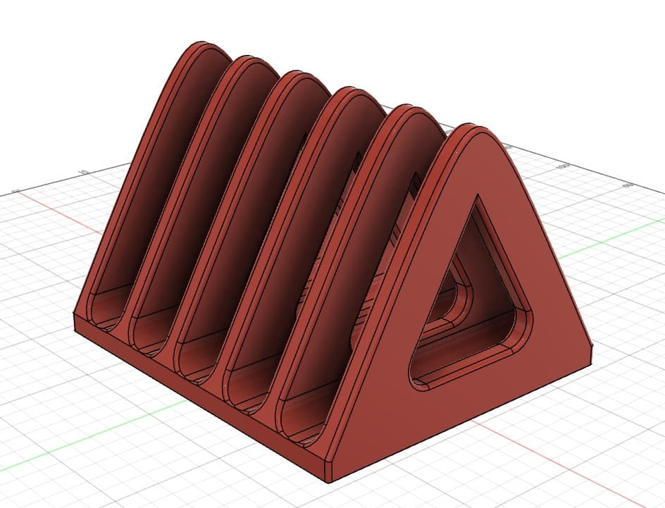 Graphics Tablet Storage Rack Ipad, Tablet and laptop storage rack Updated - 3D model by andrewzzz on ...