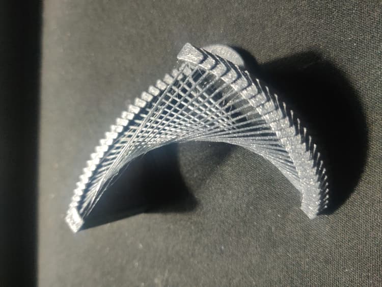 String Line Curve Easy Print String Curve - 3D model by 3dprintbunny on Thangs