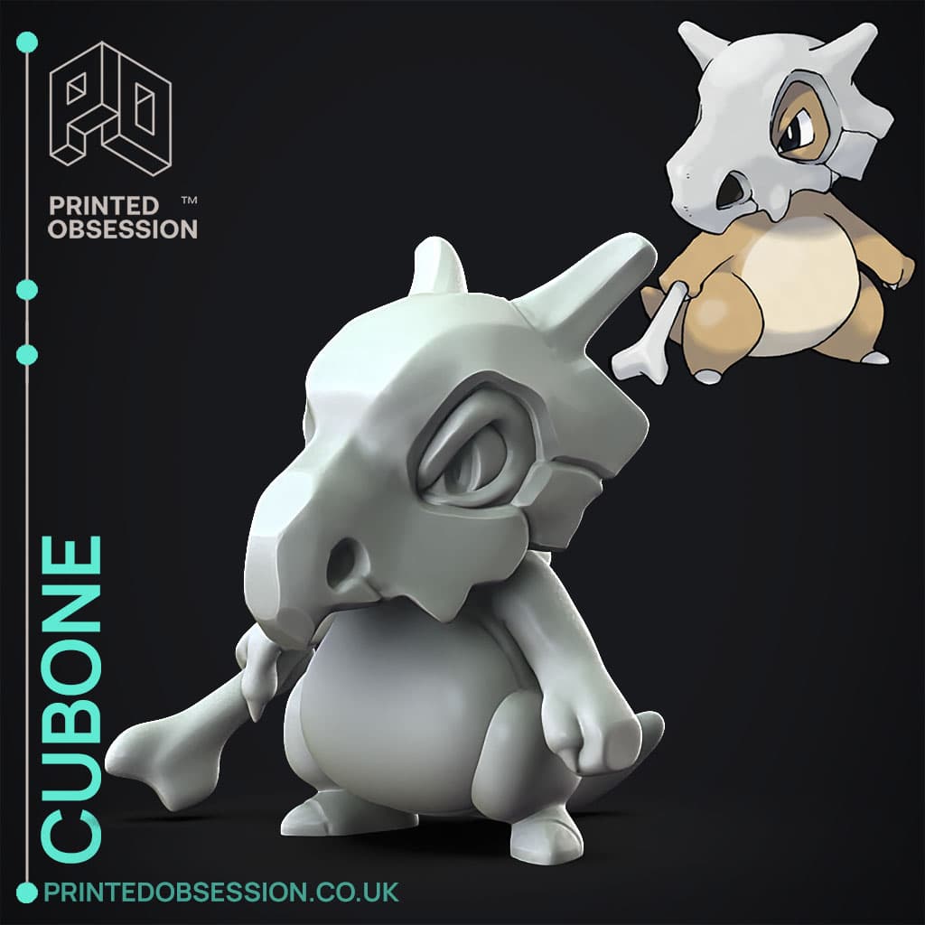 Cubone Reference Cubone - Pokemon - Fan Art - 3D model by printedobsession on Thangs