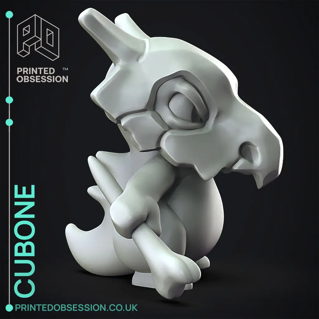 Cubone Reference Cubone - Pokemon - Fan Art - 3D model by printedobsession on Thangs