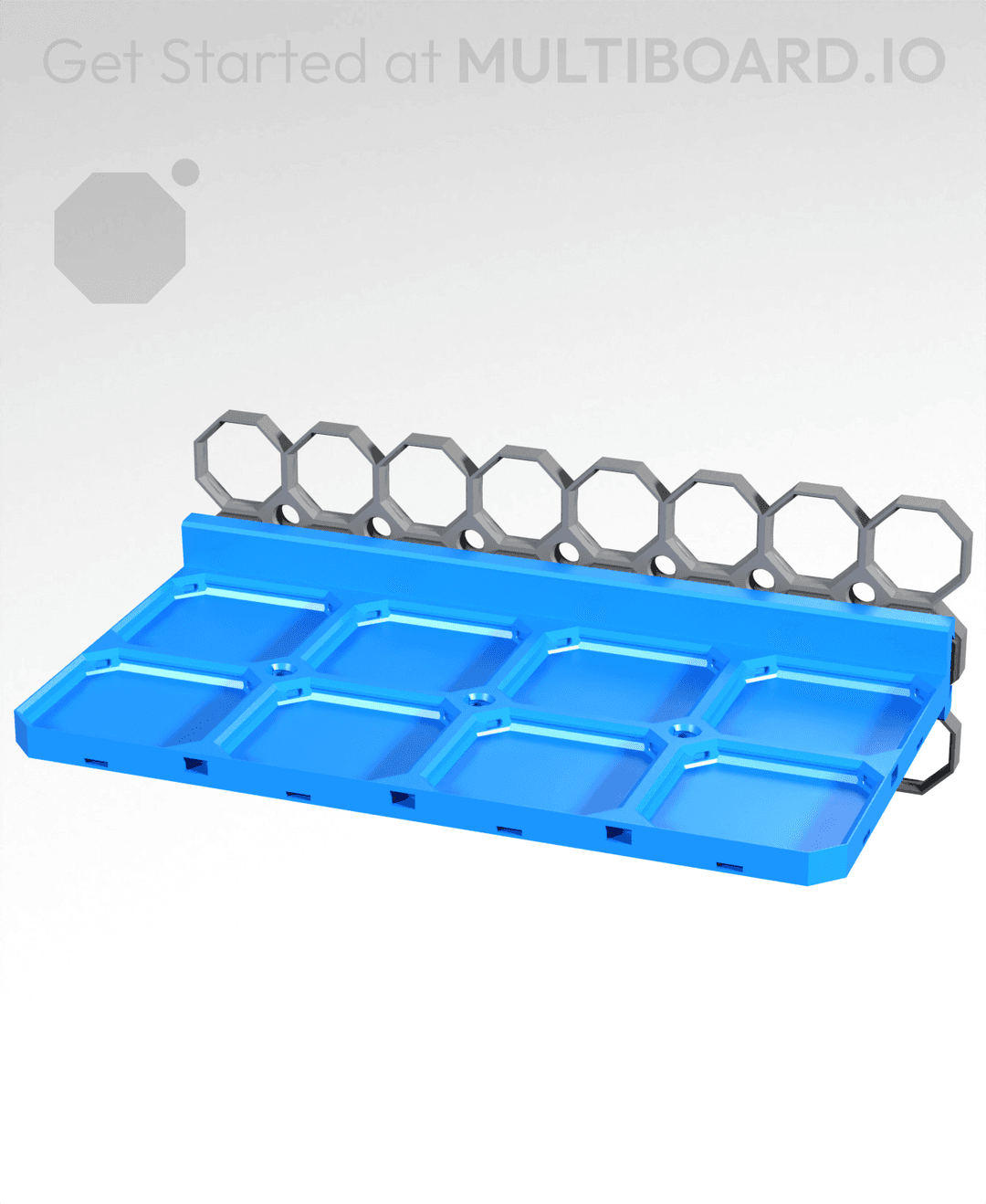 Multiboard Panel Multiboard 4x2 Plate Shelf - 3D model by PHAEN0M on Thangs