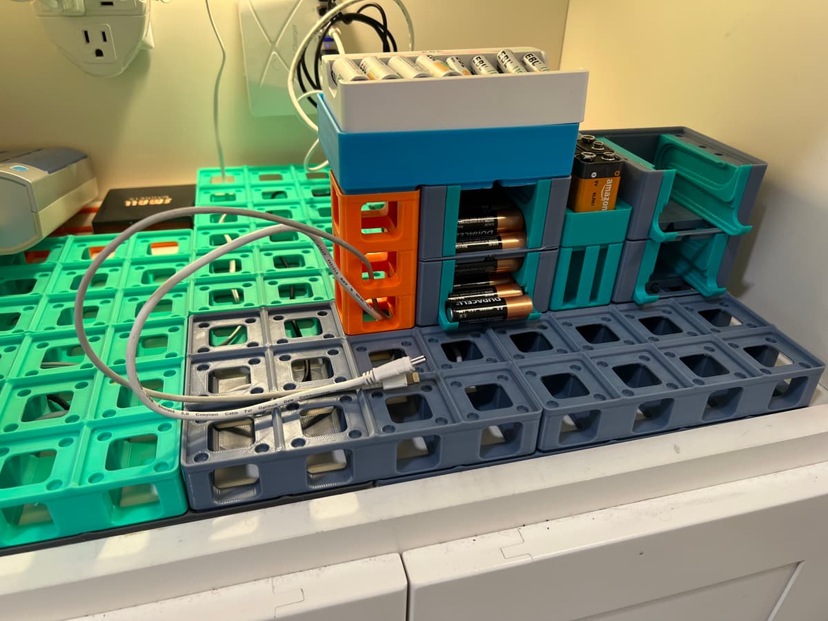 Onefinity Riser Blocks Gridfinity Tunnel Risers - 3D model by joshua.t.corbin on Thangs