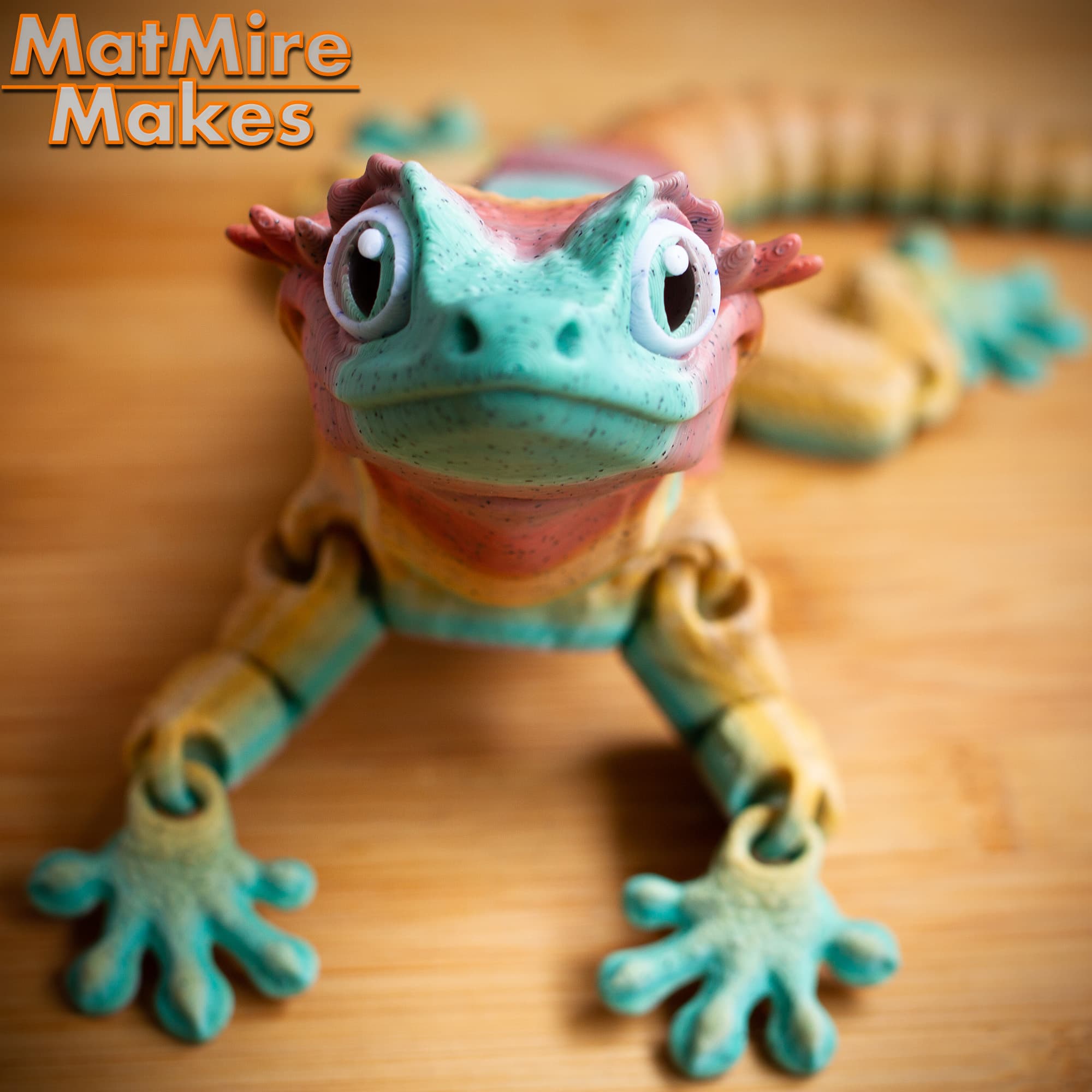 Gecko Action Figure Buy Crested Gecko - Articulated Figure for $3.48 - 3D model on Thangs