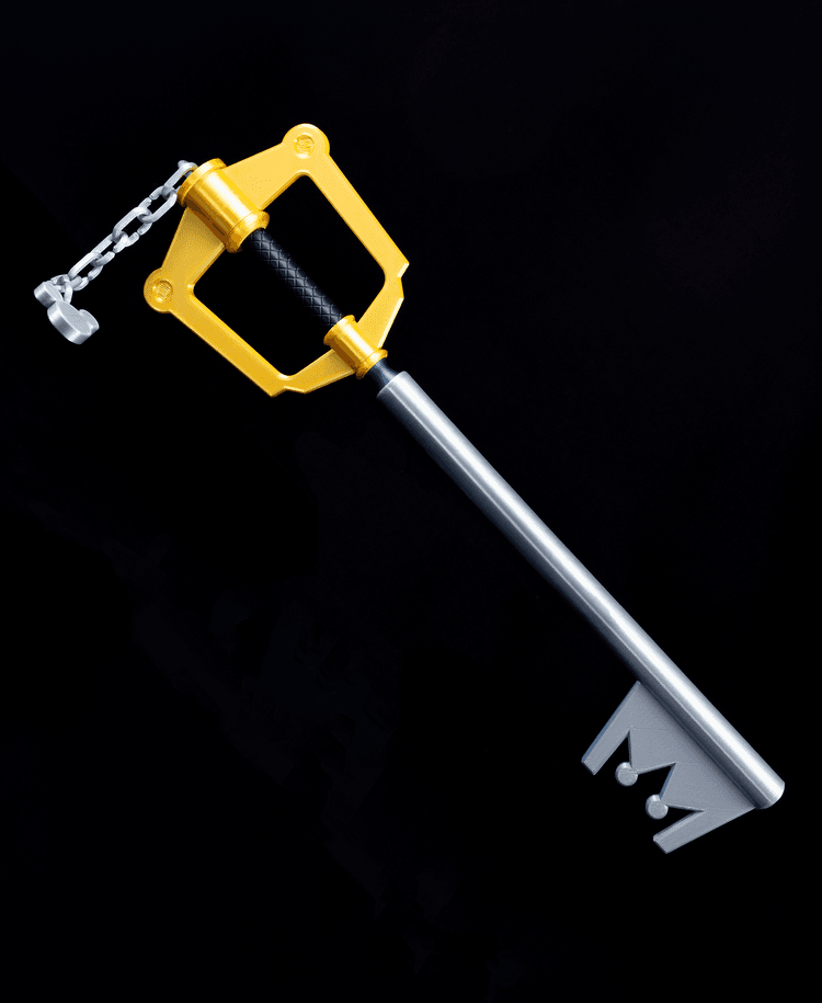 Key Blade Mini Key Kingdom Hearts Keyblade - Mini Desk Display - Video Game - 3D model by ...