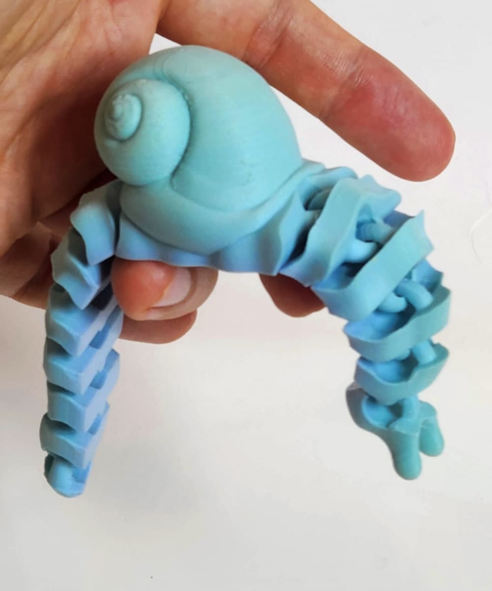 Block Snail Model Articulated Snail - 3D model by Toy Lab on Thangs