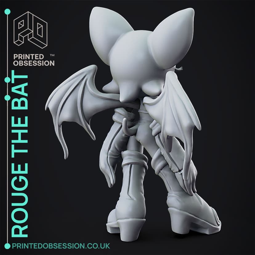 Fan Model Rouge Rouge the Bat - Sonic Adventure 2 - Fan Art - 3D model by ...