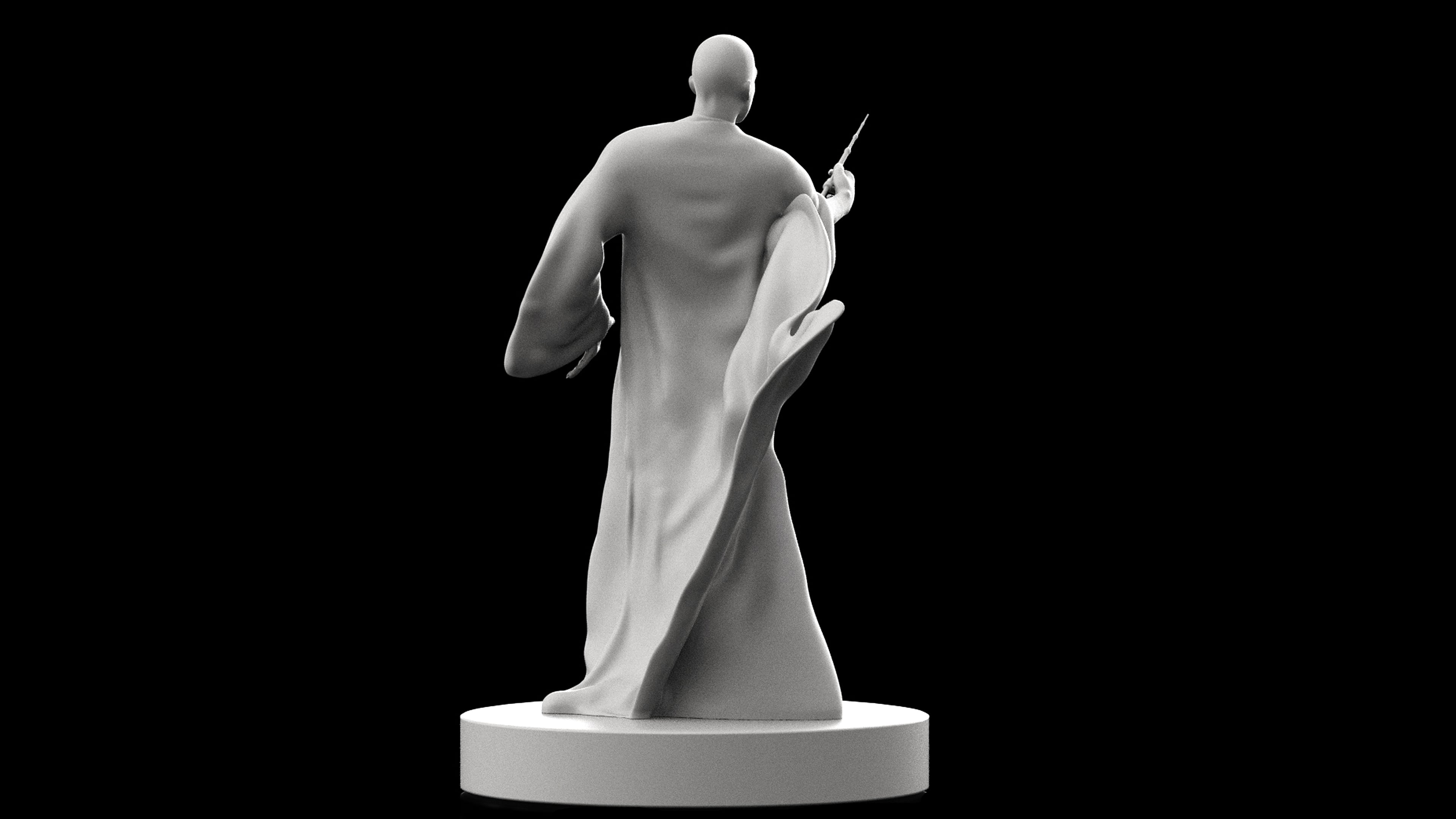 Voldem Lord Voldemort, The Dark Lord - Harry Potter 3D Print STL - 3D model by ...