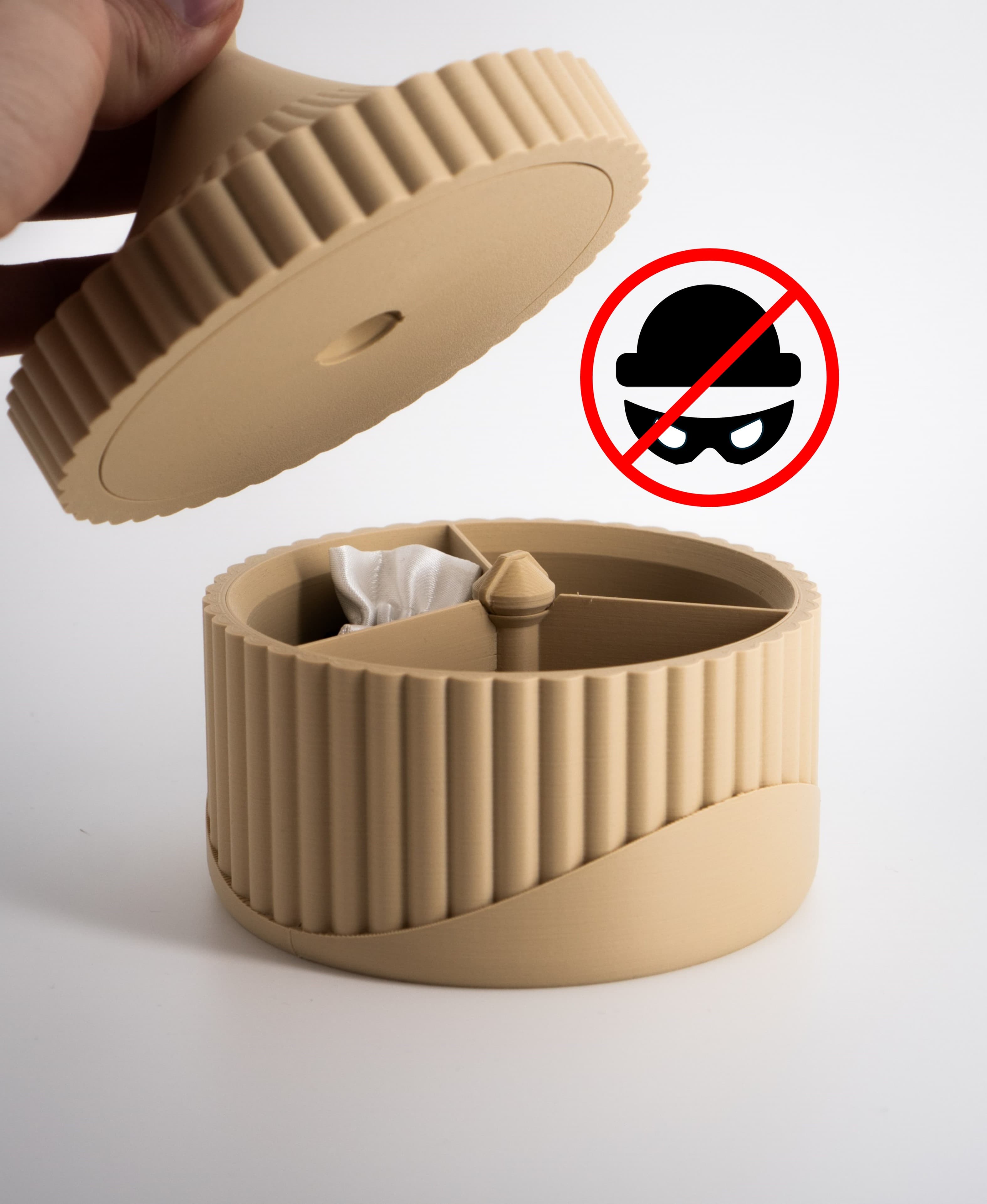 Print File Storage Box Dual Secret Jewelry Box 3D Print File | Storage Box Model