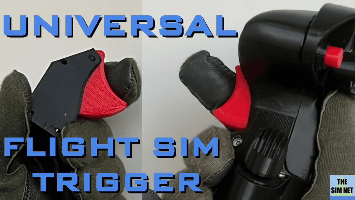 Universal Triggerbot Universal Trigger for Joysticks - Open Source - 3D model by TheSimNet ...