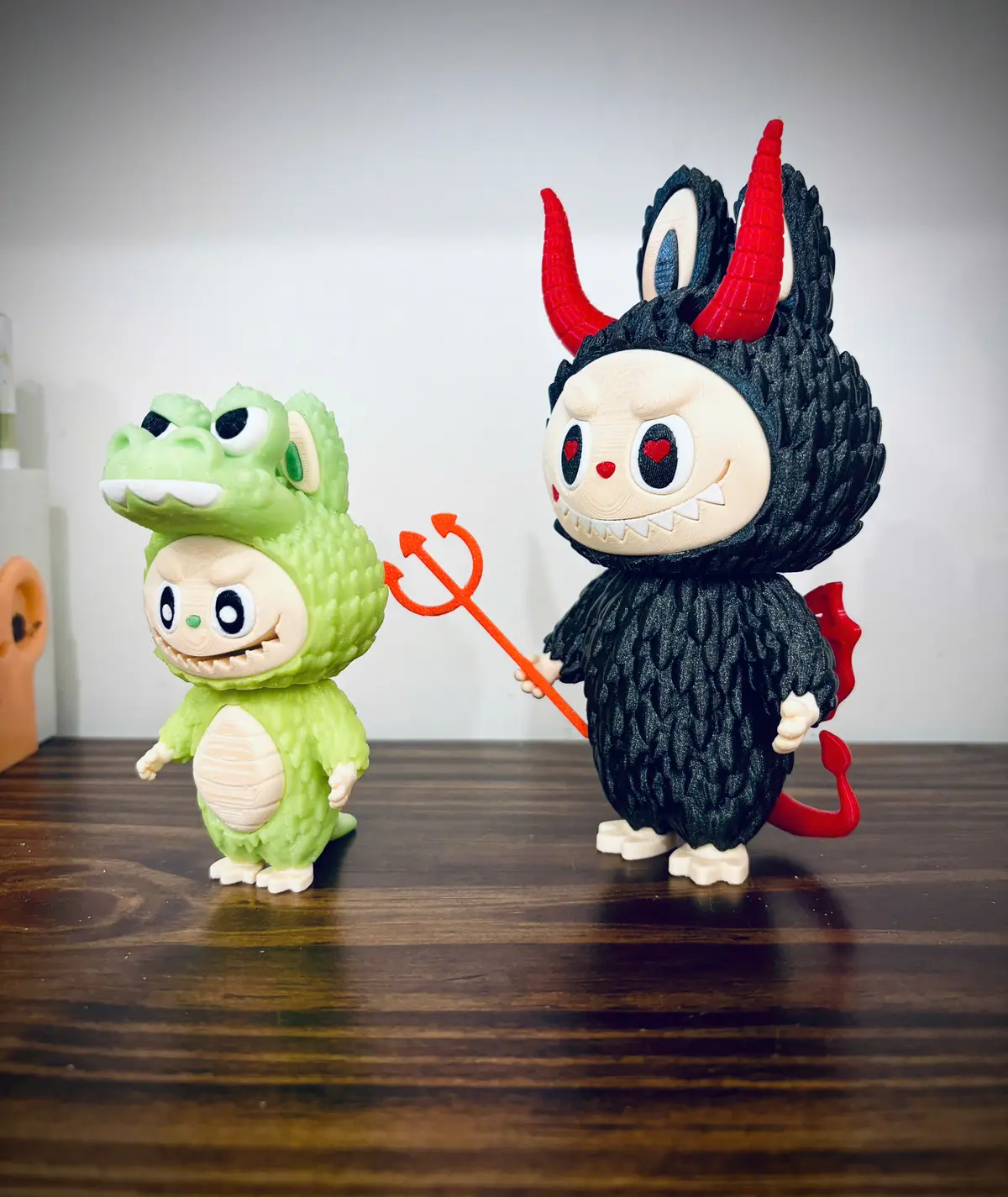 Labubu Devil Reference Make of DIY Devil Labubu Doll - Inspired by Labubu - Fan Art by ...